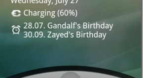 Wydarzenia z kalendarza na lock screenie Androida
