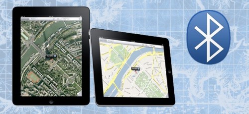 Udostępnianie odbiornika GPS z Androida do iPada