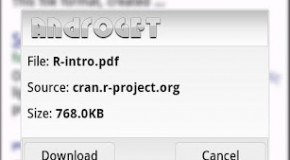 AndroGET – idealny menadżer pobierania