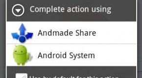 Bardzo rozbudowane dzielenie się treściami na Androidzie
