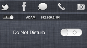 DoNotDisturb – jednokrokowa dezaktywacja wszystkich powiadomień iOS