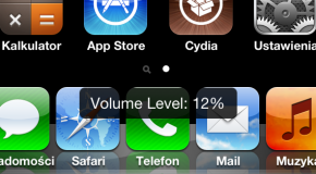 HUDChanger – procentowy wskaźnik głośności na iOS-ie