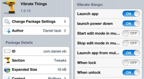 Vibrate Things – przypisywanie wibracji różnym akcjom na iOS-ie