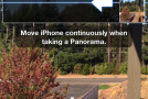 Zmiana kierunku zdjęcia panoramicznego na iOS-ie