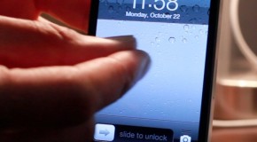 Odblokowywanie iOS-a gestem pinch to unlock
