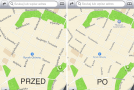 Zwiększanie czytelności map na iOS 6